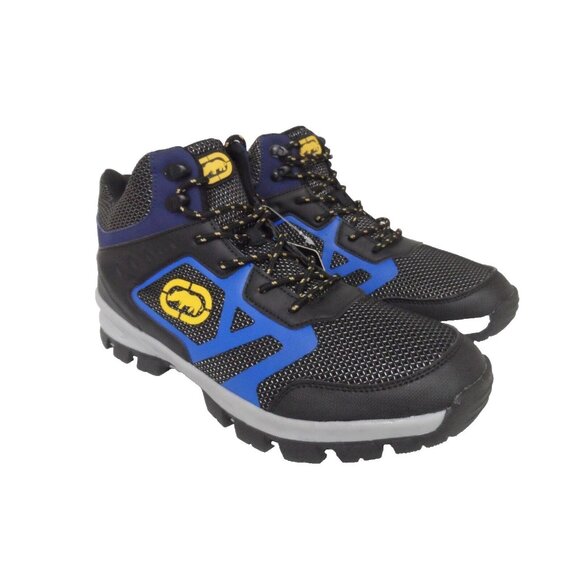 Ecko Unltd. Other - Marc Ecko Unltd. Men's Koda Casual Hiking Boots Black Blue size 8.5M